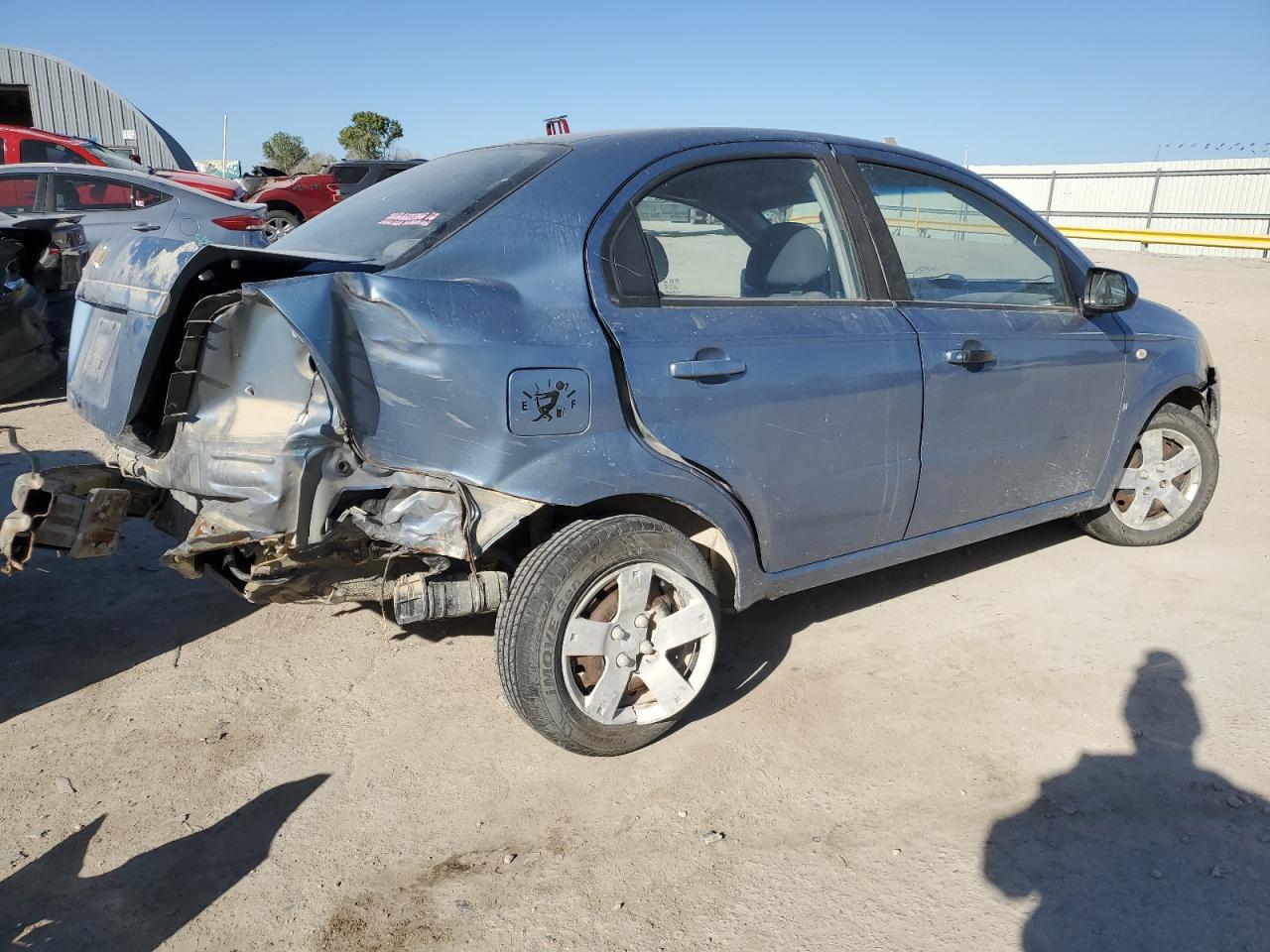 Lot #2976385992 2007 CHEVROLET AVEO BASE