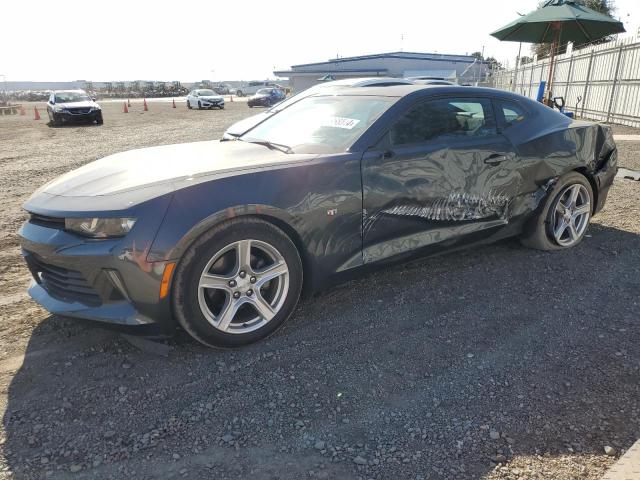 CHEVROLET CAMARO LT 2018 gray  gas 1G1FB1RS6J0164300 photo #1