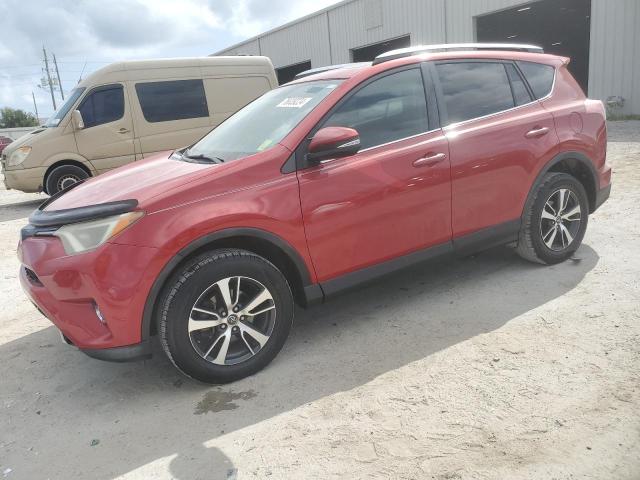 TOYOTA RAV4 XLE 2016 red 4dr spor gas 2T3RFREV3GW456093 photo #1