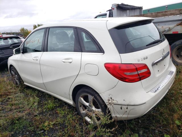 MERCEDES-BENZ B250 2014 white hatchbac gas WDDMH4EB7EJ217466 photo #3