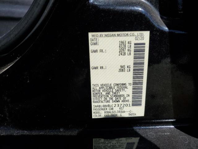 2020 NISSAN ALTIMA S - 1N4BL4BV8LC237201