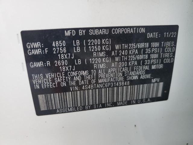 2023 SUBARU OUTBACK LI - 4S4BTANC6P3149848