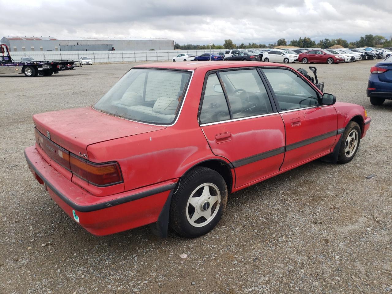 Lot #3026094162 1990 HONDA CIVIC LX