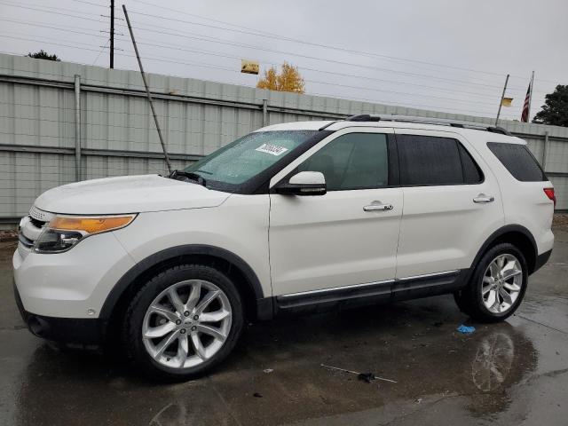 FORD EXPLORER L 2013 white  gas 1FM5K8F85DGA79993 photo #1