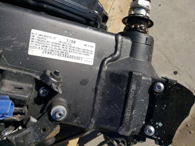 2008 YAMAHA YZFR6 JYARJ16E88A003307
