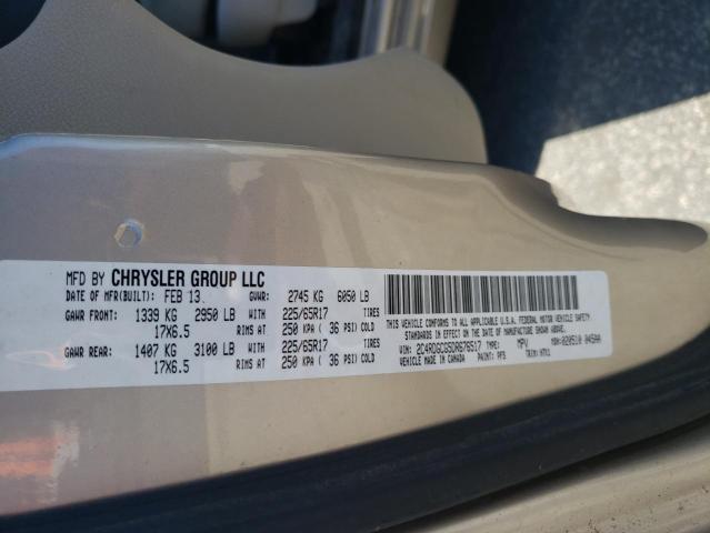 VIN 2C4RDGCG5DR676517 2013 Dodge Grand Caravan, Sxt no.13