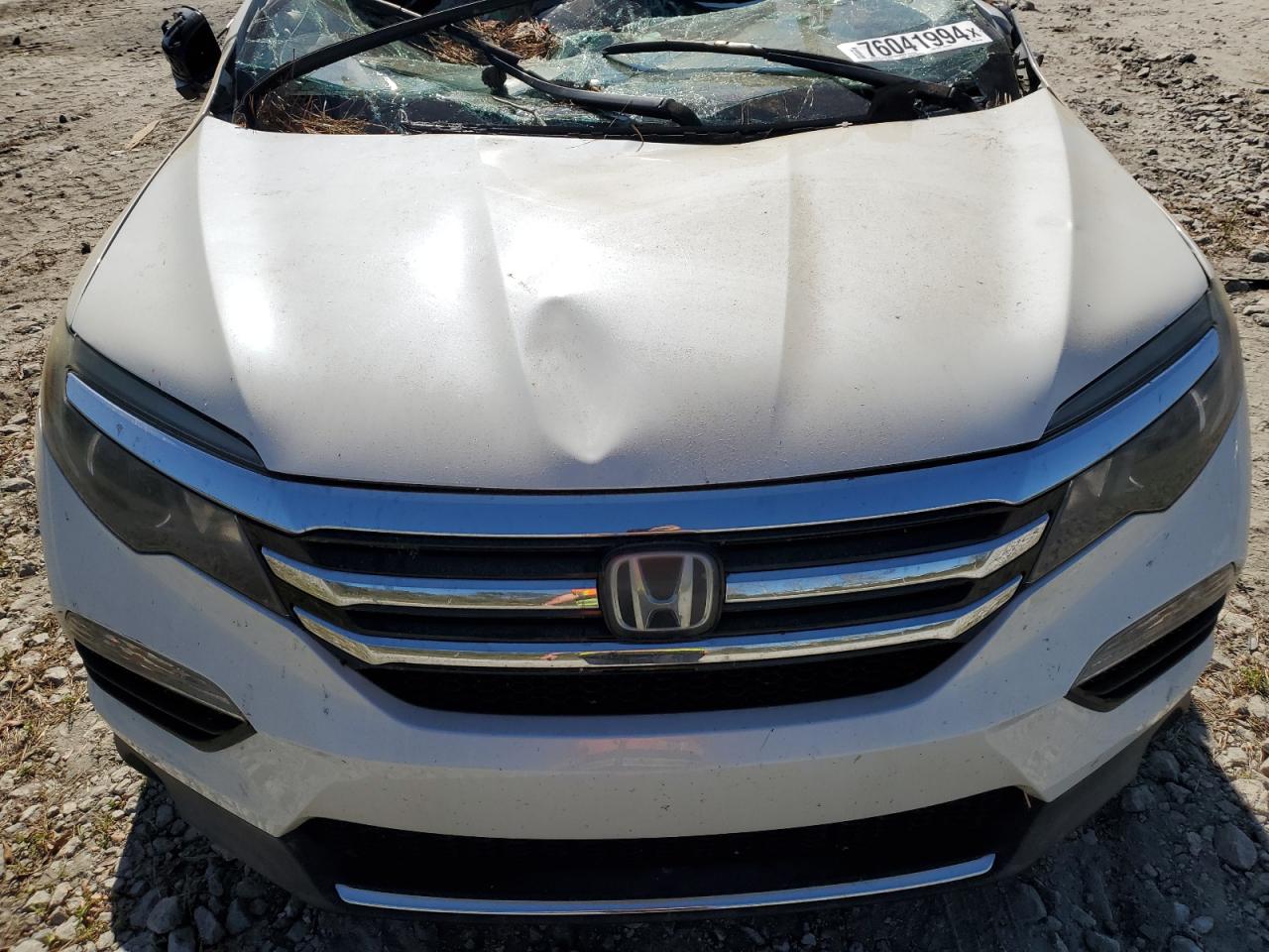 Lot #2986859124 2016 HONDA PILOT ELIT