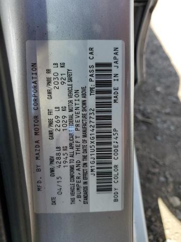 2016 MAZDA 6 SPORT - JM1GJ1U5XG1427732