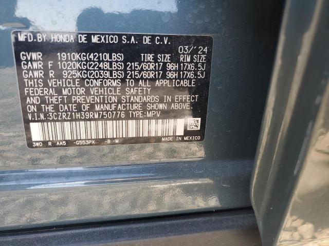 2024 HONDA HR-V LX - 3CZRZ1H39RM750776