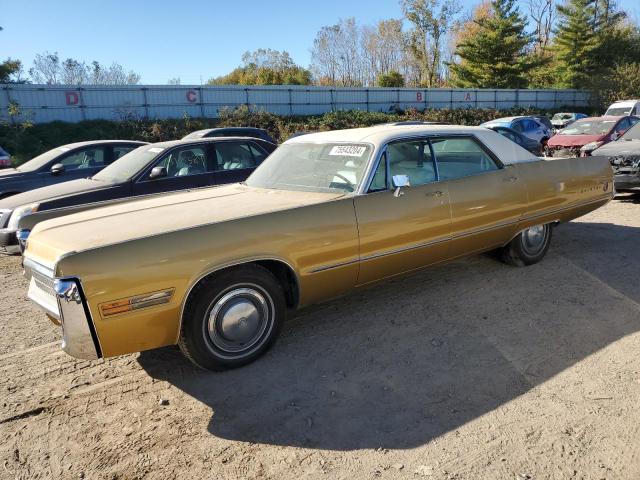 CHRYSLER IMPERIAL 1972 gold   YM43T2C164460 photo #1