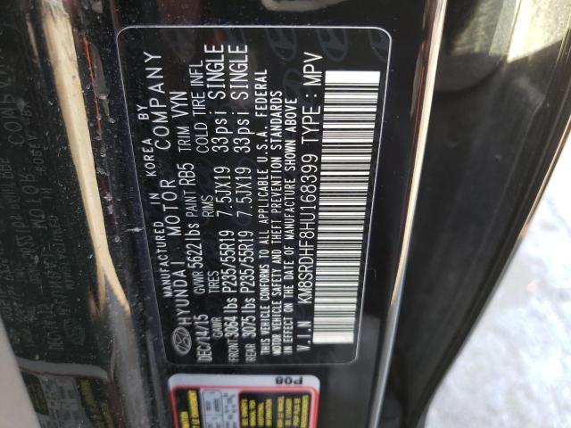 2017 HYUNDAI SANTA FE S - KM8SRDHF8HU168399