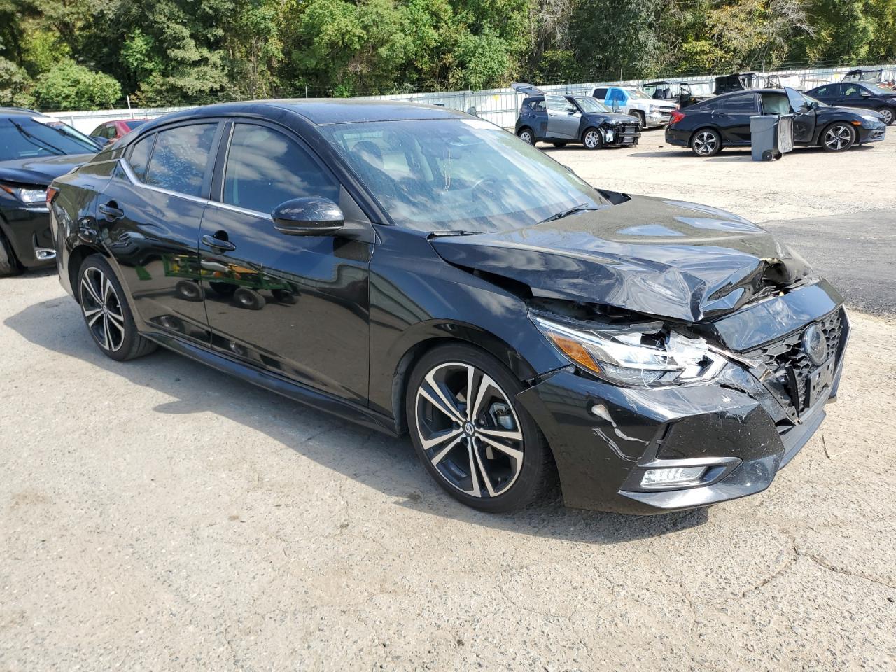 Lot #2989207764 2020 NISSAN SENTRA SR