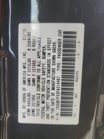 2015 ACURA TLX TECH - 19UUB1F55FA014467