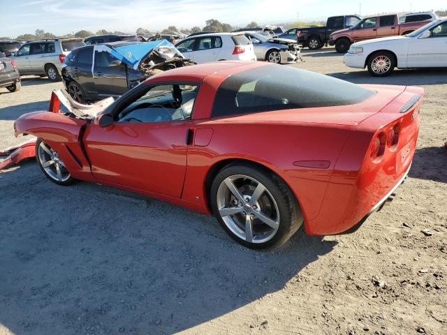 CHEVROLET CORVETTE 2009 red  gas 1G1YY26W095110445 photo #3