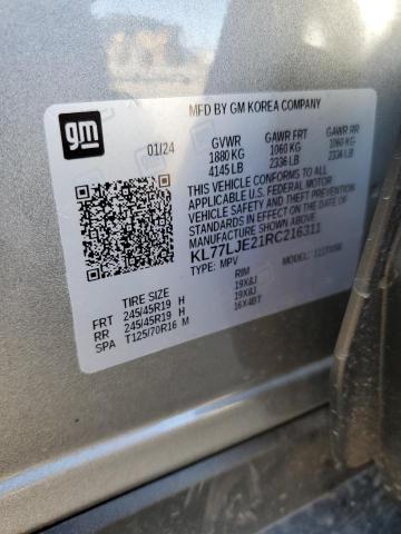 2024 CHEVROLET TRAX 2RS - KL77LJE21RC216311
