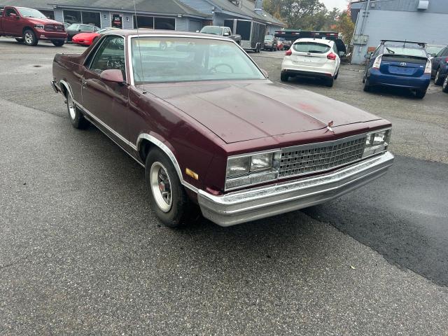 CHEVROLET EL CAMINO 1986 burgundy  gas 3GCCW80Z0GS907956 photo #1