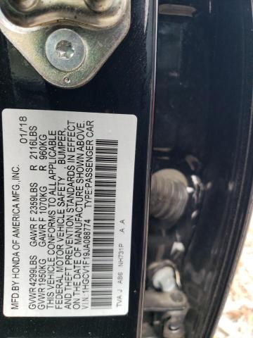 2018 HONDA ACCORD LX - 1HGCV1F19JA088774