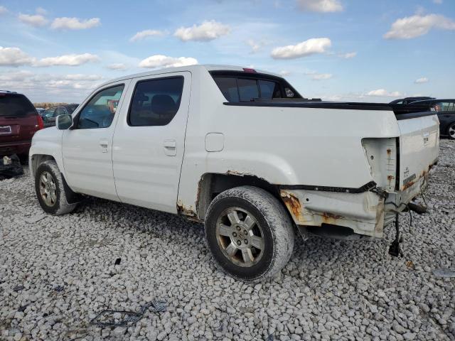 HONDA RIDGELINE 2008 white  gas 2HJYK16538H001412 photo #3