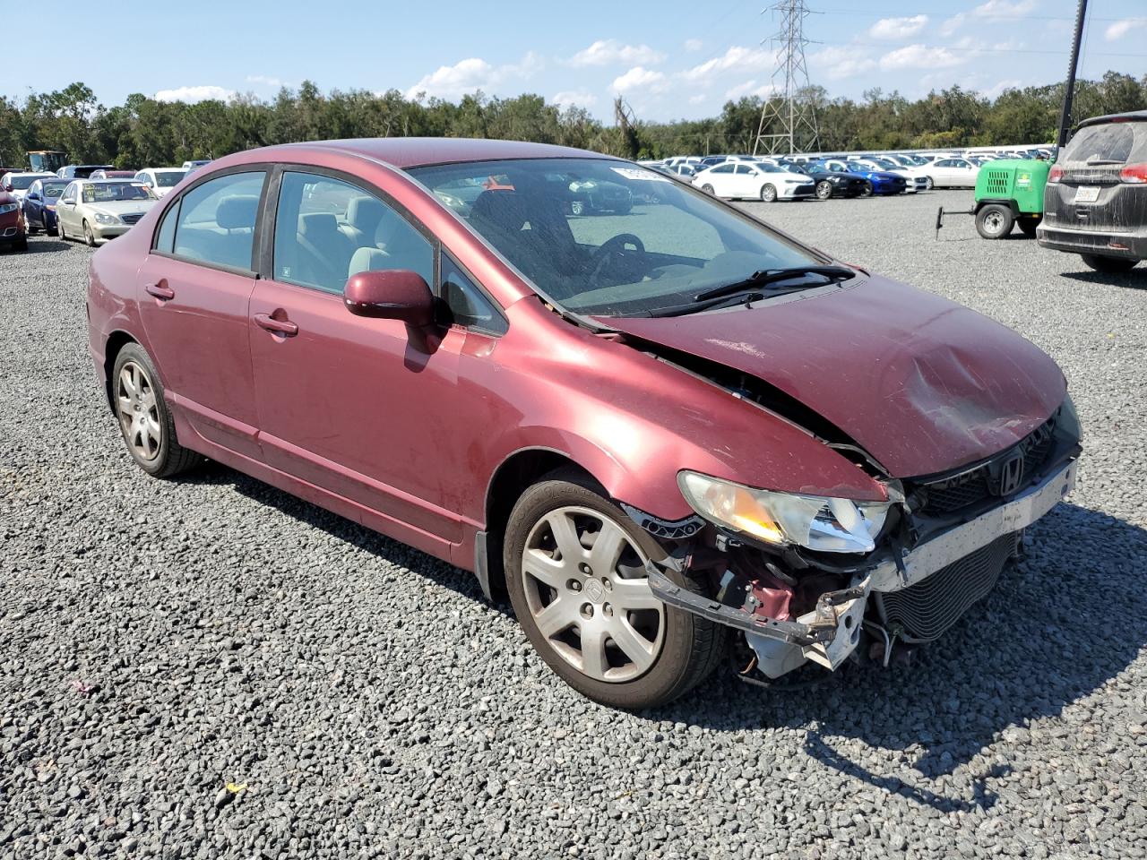 Lot #3030719144 2009 HONDA CIVIC LX