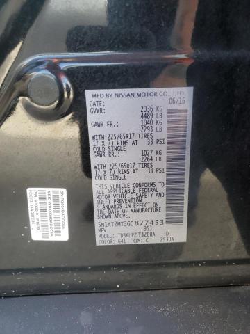 2016 NISSAN ROGUE S - 5N1AT2MT3GC877453