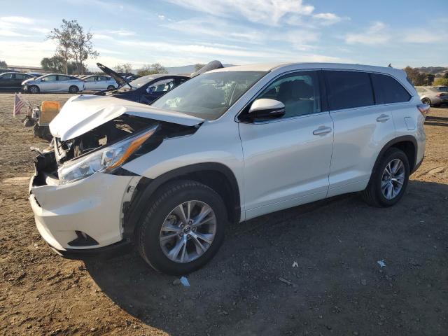 VIN 5TDZKRFH6GS126308 2016 Toyota Highlander, LE no.1