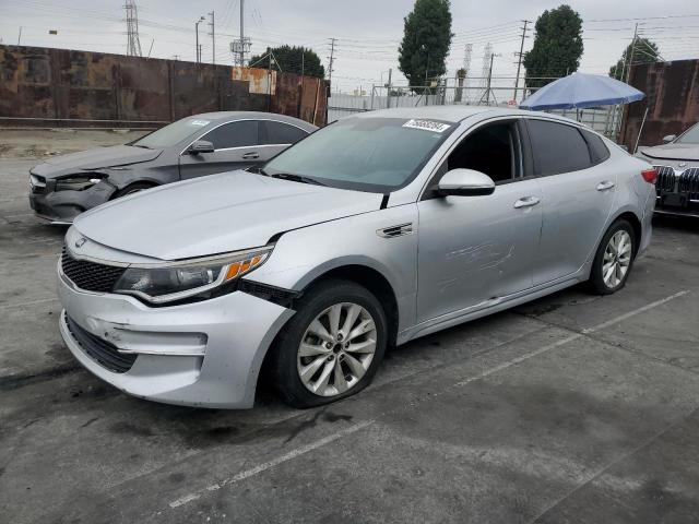 KIA OPTIMA LX 2017 silver sedan 4d gas 5XXGT4L34HG171329 photo #1