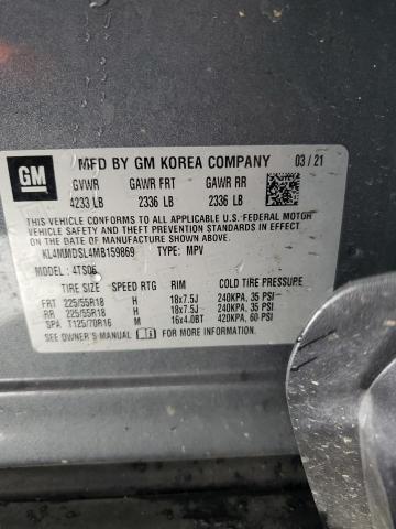 VIN KL4MMDSL4MB159869 2021 Buick Encore, Select no.13