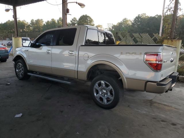 FORD F150 SUPER 2014 white  gas 1FTFW1ET0EFA90045 photo #3