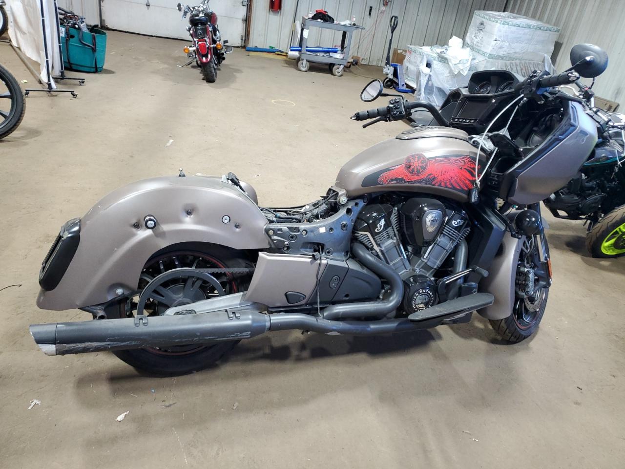 Lot #3048550862 2021 INDIAN MOTORCYCLE CO. CHALLENGER