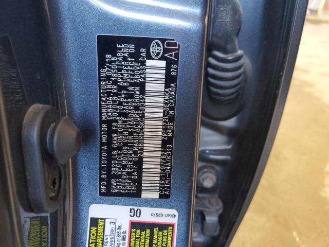2019 TOYOTA COROLLA L - 2T1BURHE5KC150342