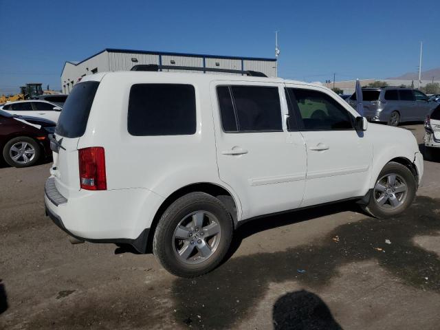 HONDA PILOT EX 2009 white 4dr spor gas 5FNYF38469B024487 photo #4