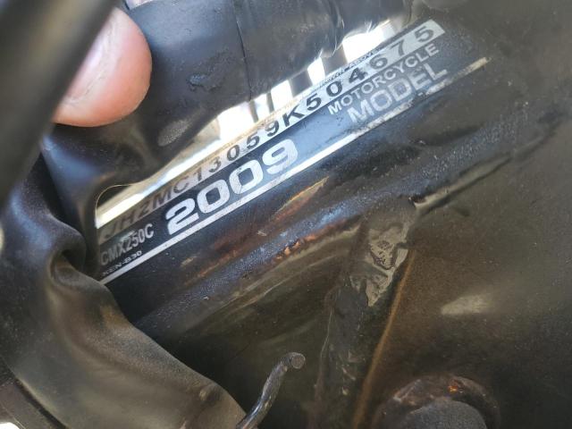 2009 HONDA CMX250 C JH2MC13059K504675