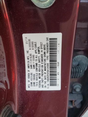 VIN 1HGCR2F87EA124569 2014 Honda Accord, Exl no.13