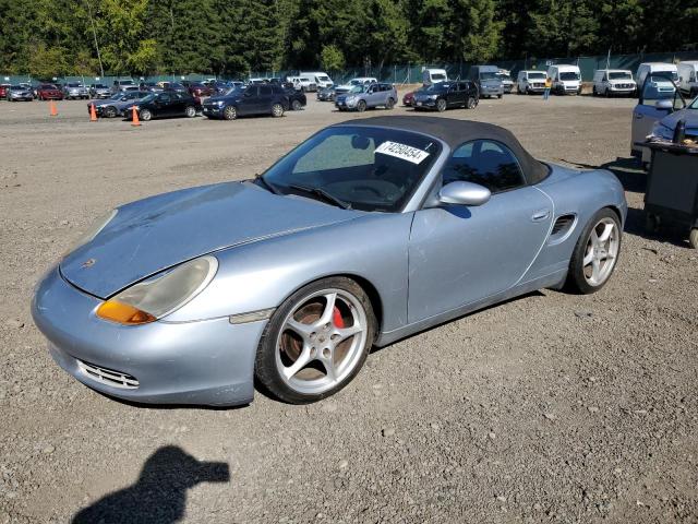 PORSCHE BOXSTER 1999 silver converti gas WP0CA2988XS620284 photo #1