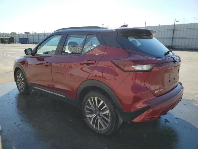 NISSAN KICKS SV 2021 red  gas 3N1CP5DV4ML539535 photo #3