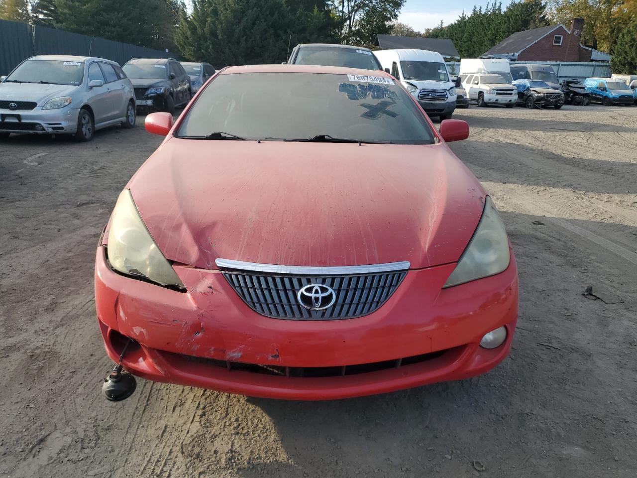 Lot #3027080797 2004 TOYOTA CAMRY SOLA