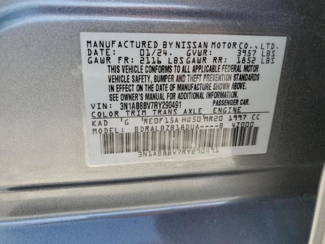 VIN 3N1AB8BV7RY290491 2024 NISSAN SENTRA no.12