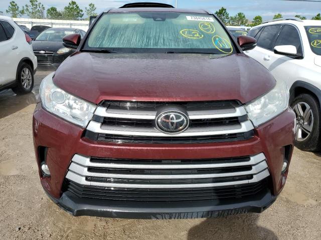 VIN 5TDKZRFH9JS286168 2018 Toyota Highlander, SE no.5