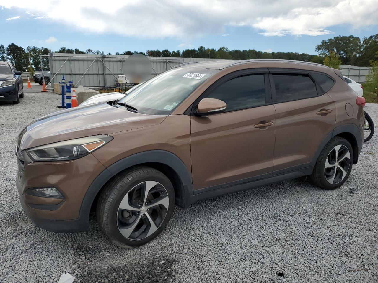 HYUNDAI TUCSON LIM 2016 tan 4dr spor gas KM8J33A22GU200504 photo #1