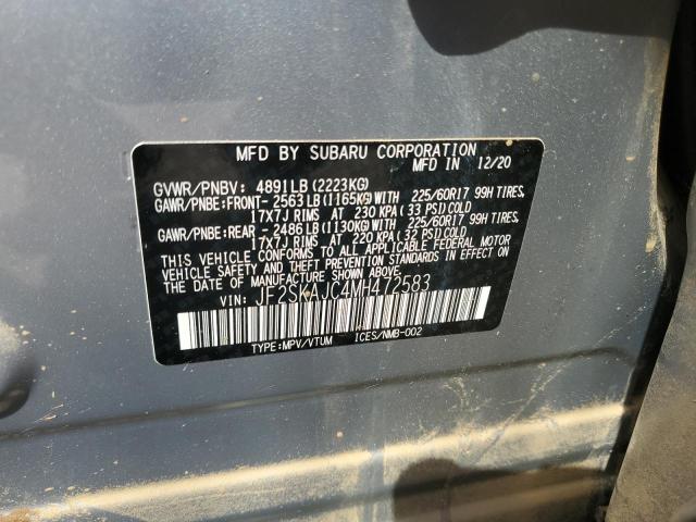 2021 SUBARU FORESTER P - JF2SKAJC4MH472583