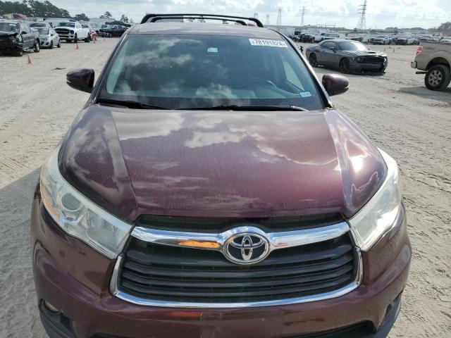 VIN 5TDBKRFH1FS101333 2015 Toyota Highlander, LE no.5