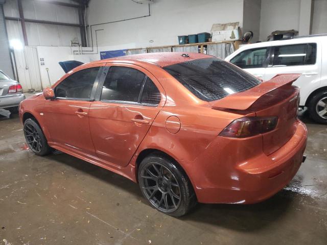 MITSUBISHI LANCER GTS 2009 orange  gas JA3AU86W19U017039 photo #3