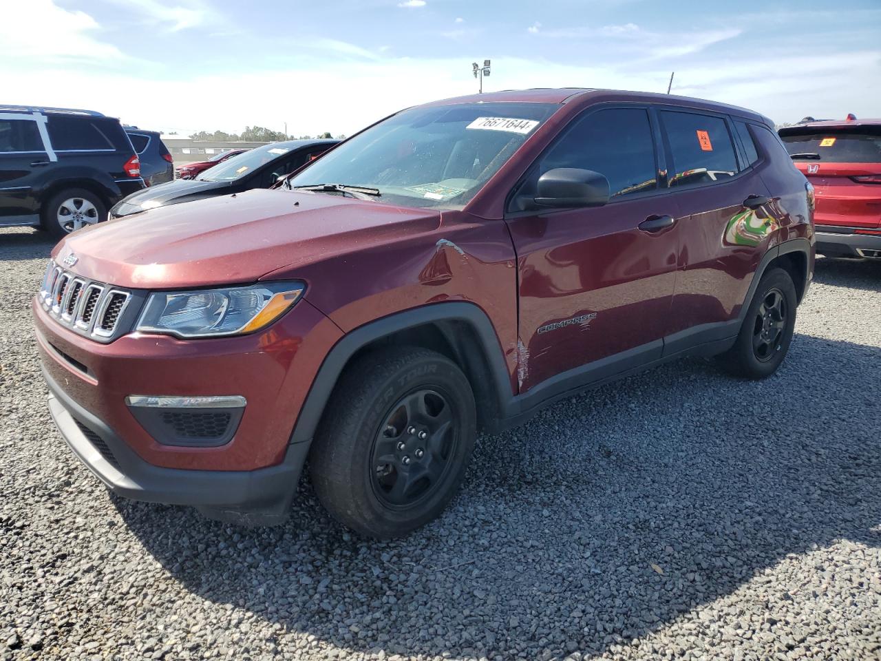 Lot #2986499270 2020 JEEP COMPASS SP