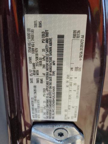 2017 LINCOLN MKC RESERV - 5LMCJ3D95HUL53965