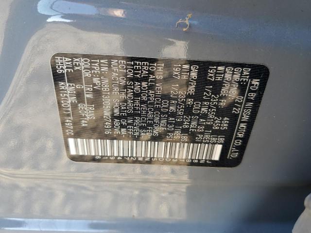 2022 NISSAN ROGUE PLAT - JN8BT3DD5NW274916