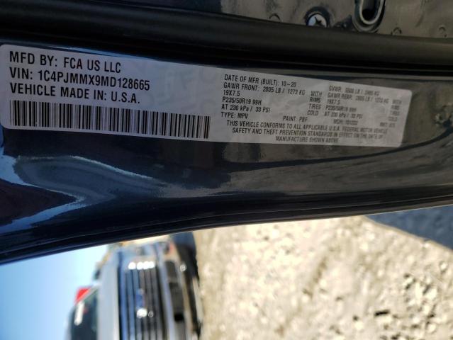 VIN 1C4PJMMX9MD128665 2021 Jeep Cherokee, Latitude Lux no.12