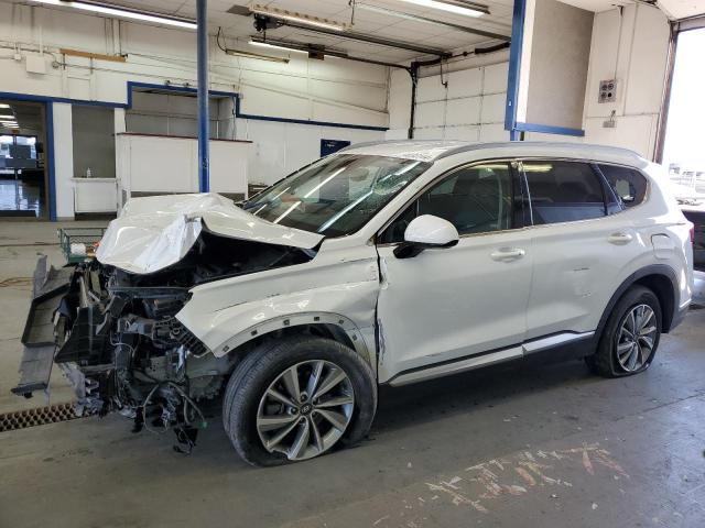 HYUNDAI SANTA FE S 2020 white  gas 5NMS3CAD6LH143445 photo #1