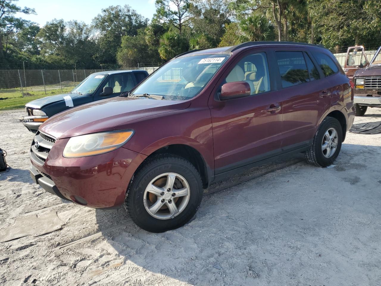 Lot #2909940075 2008 HYUNDAI SANTA FE G