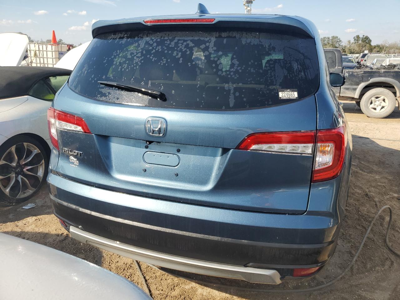 Lot #2996347377 2019 HONDA PILOT EX