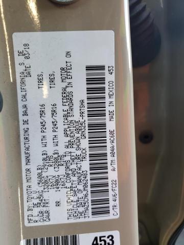 2018 TOYOTA TACOMA DOU - 3TMAZ5CN6JM062483